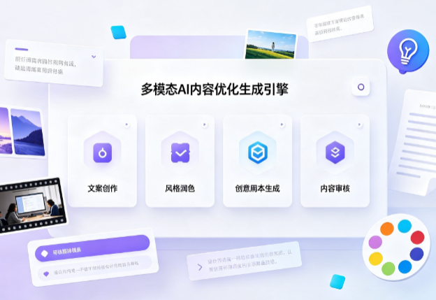 寻乌县AI智能内容优化创新 多模态生成技术丰富数字内容创作生态
