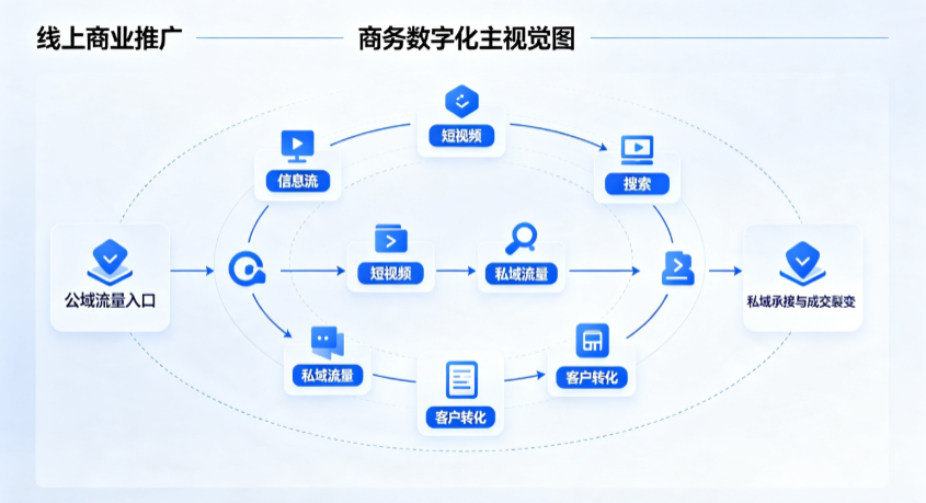 寻乌县线上商业推广怎么做？全域流量闭环搭建与低成本转化实战指南